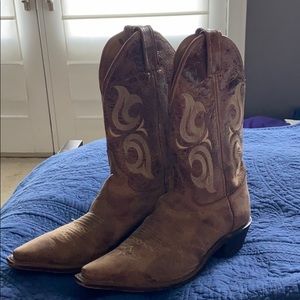 Justin Cowboy boots Size 9